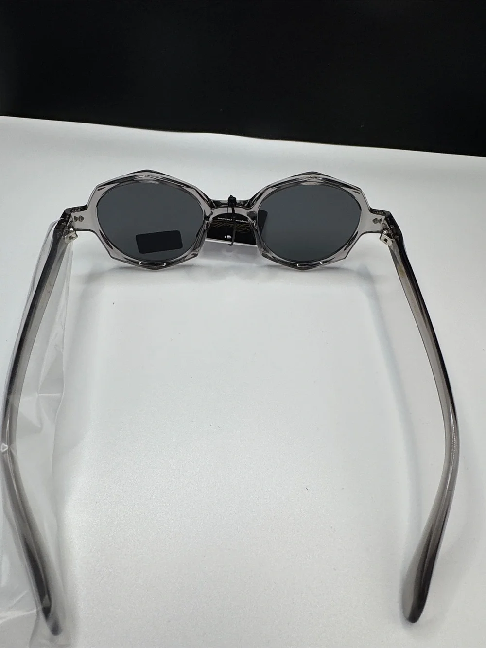 Giselle Grey Oval Women's Sunglasses